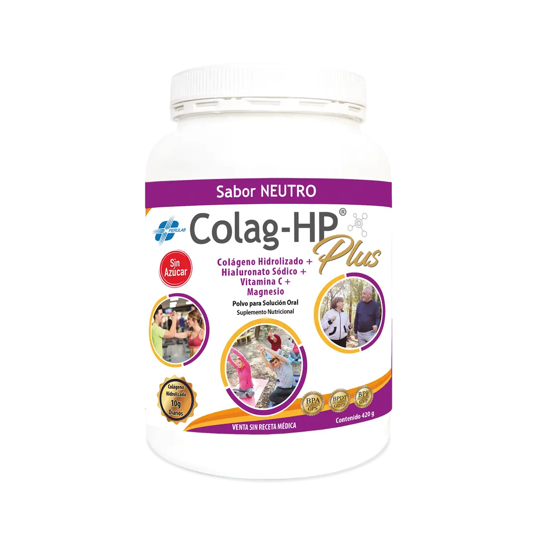 Colágeno Hidrolizado - Colag-HP Ⓡ Plus Sabor Neutro