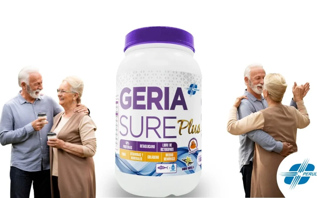 GeriaSure Plus el complemento nutricional para adultos mayores en Perú